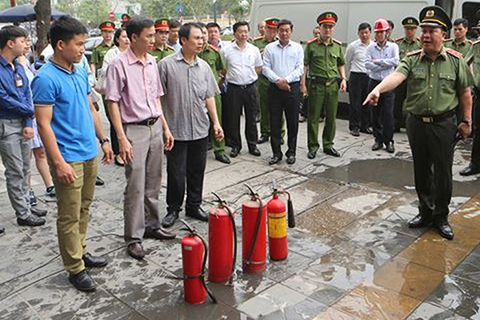 Mở đầu đợt kiểm tra đột xuất về phòng cháy, chữa cháy tại Hà Nội