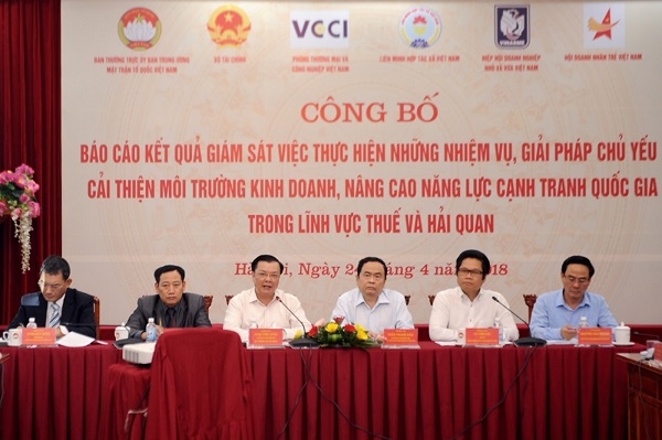 cong dong doanh nghiep danh gia cao cai cach thu tuc hanh chinh thue hai quan