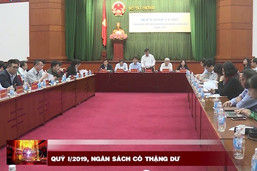 Quý I/2019, ngân sách có thặng dư