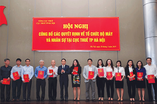 Cục Thuế Hà Nội: Tinh gọn bộ máy cấp phòng để hoạt động hiệu quả hơn