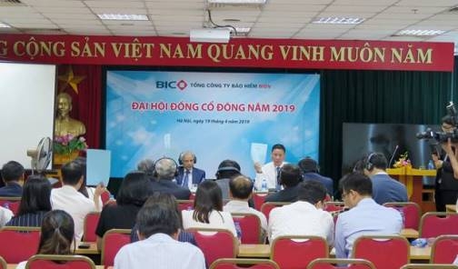 Năm 2019, BIC đặt mục tiêu tổng doanh thu phí bảo hiểm công ty mẹ đạt 2.220 tỷ đồng