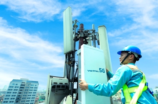 viettel phat song tram 5g dau tien cua viet nam