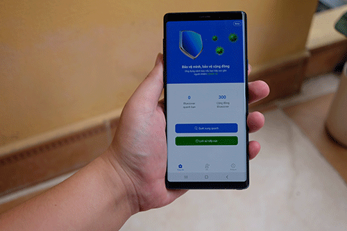 Đã có Bluezone cảnh báo COVID