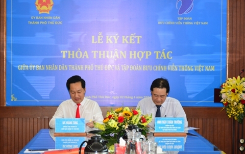TP. Thủ Đức và VNPT hợp tác xây dựng chính quyền điện tử, đô thị thông minh