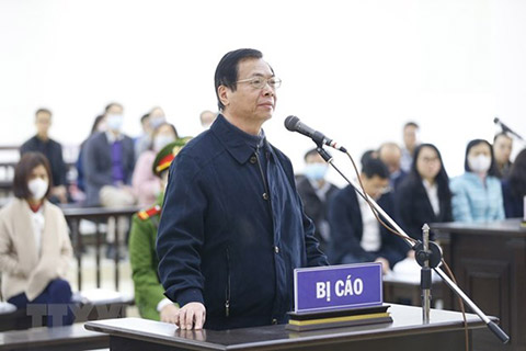Bị cáo Vũ Huy Hoàng