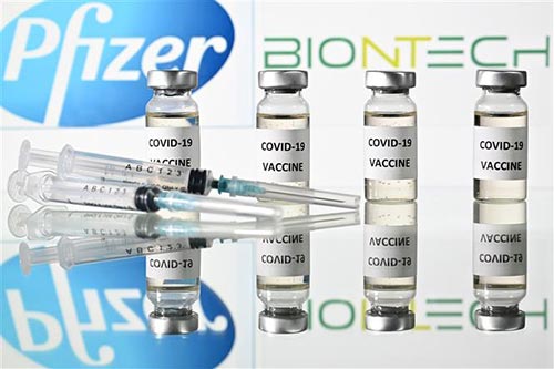 Vaccine ngừa COVID-19 của Pfizer/BioNTech.