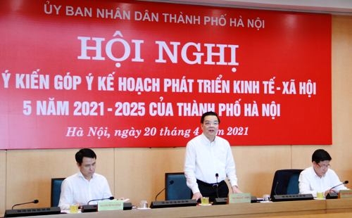 Hà Nội: Góp ý dự thảo phát triển kinh tế - xã hội Thủ đô 5 năm 2021-2025