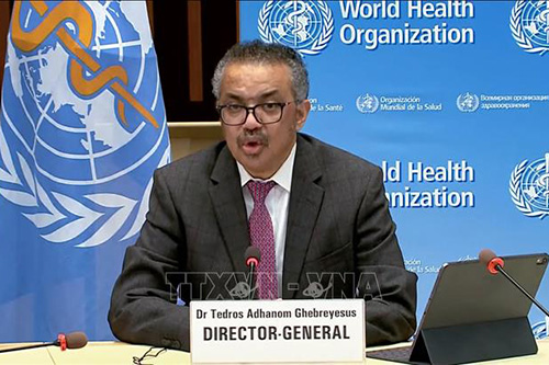 Tổng Giám đốc Tổ chức Y tế Thế giới (WHO) Tedros Adhanom Ghebreyesus