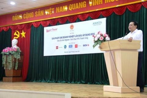Chia sẻ triển khai chuẩn mực báo cáo tài chính quốc tế