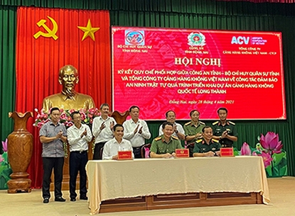 Đảm bảo an ninh trật tự trong quá trình triển khai Cảng Hàng không quốc tế Long Thành