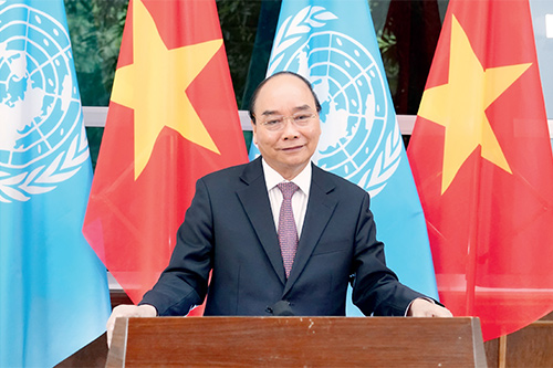 Chủ tịch nước Nguyễn Xuân Phúc chủ trì Phiên thảo luận Cấp cao