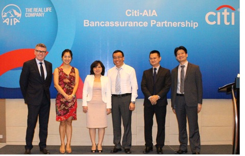 AIA và Citibank hợp tác phân phối sản phẩm bảo hiểm qua kênh ngân hàng