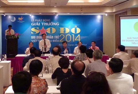 Bình chọn 100 doanh nhân trẻ có cống hiến cho sự phát triển kinh tế-xã hội đất nước
