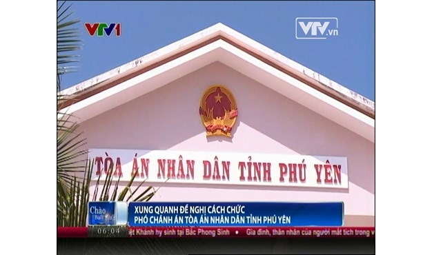 ky luat cach chuc pho chanh an toa an nhan dan tinh phu yen