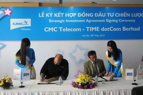 tap doan time dotcom berhad dau tu 12 trieu usd vao cmc viet nam