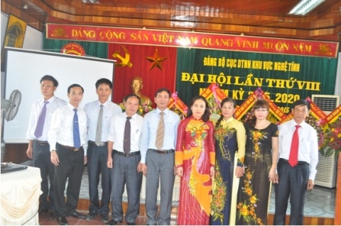 cuc dtnn khu vuc nghe tinh ra mat cap uy moi nhiem ky 2015 2020