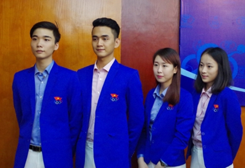 Trang phục của Đoàn thể thao Việt nam