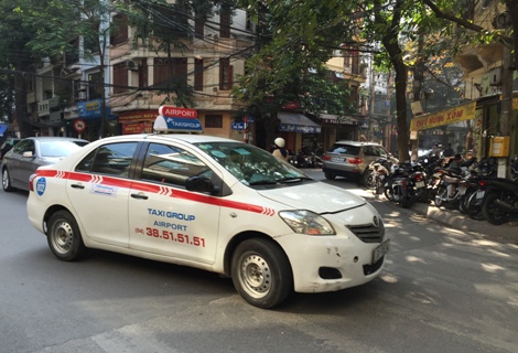 Cước vận tải taxi tăng nhẹ