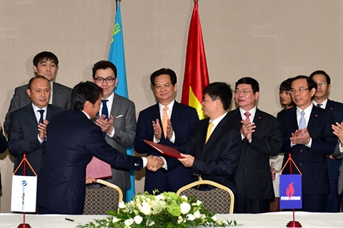 Việt Nam - Kazakhstan tăng cường hợp tác thăm dò và khai thác dầu khí