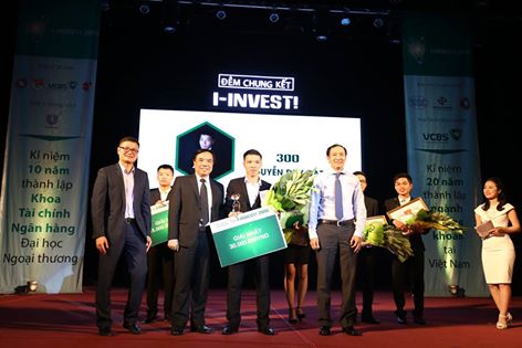 Sinh viên Đại học Kinh tế quốc dân đoạt giải nhất cuộc thi I-Invest 2016