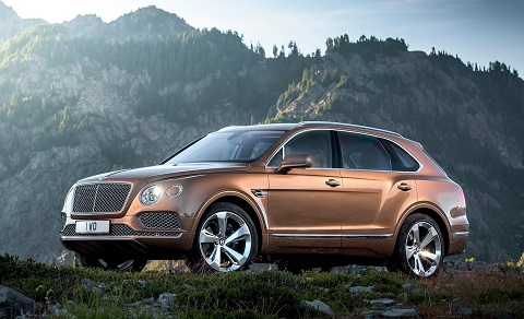 4- SUV&amp;#58; Bentley Bentayga