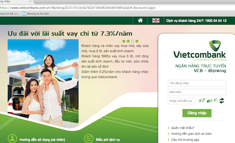 Vietcombank tạm dừng áp dụng điều khoản mới về giao dịch điện tử