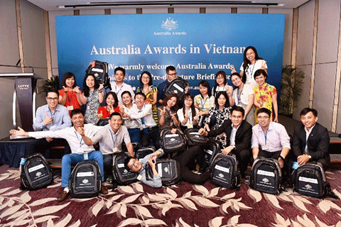 25 học viên đạt học bổng Chính phủ Australia chuẩn bị lên đường