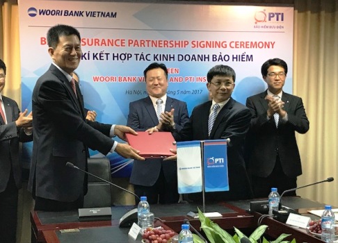 PTI hợp tác cùng Woori bank của Hàn Quốc