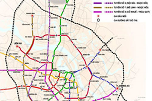 Thủ tướng đồng ý điều chỉnh dự án tuyến số 2 đường sắt đô thị Hà Nội