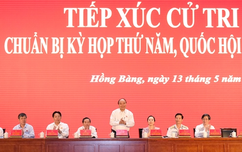 Tiếp xúc cử tri, Thủ tướng giải đáp nhiều băn khoăn