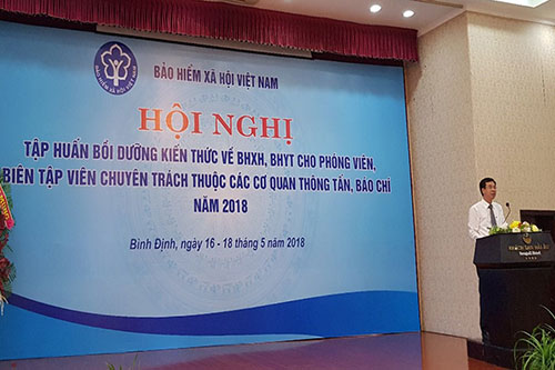 Tập huấn kiến thức BHXH, BHYT cho phóng viên báo chí