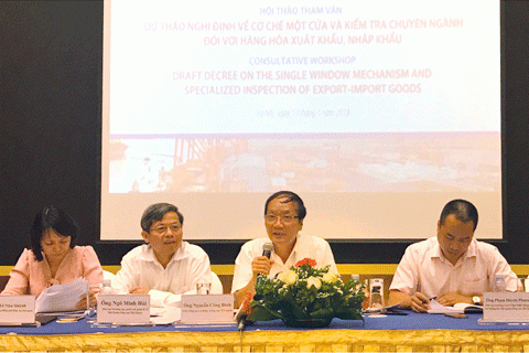 du thao nghi dinh ve co che mot cua quoc gia nhieu vuong mac dai dang ve thu tuc xuat nhap khau se duoc go bo