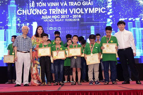 Hơn 2.000 học sinh đạt giải thi Violympic năm học 2017 - 2018