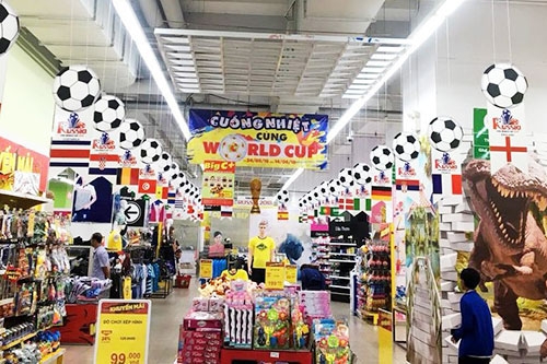 Big C và Nguyễn Kim khuyến mại "Cuồng nhiệt cùng World Cup"