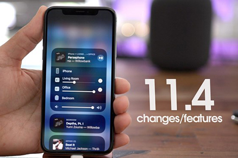 Apple bất ngờ ra iOS 11.4 với hai tính năng mới