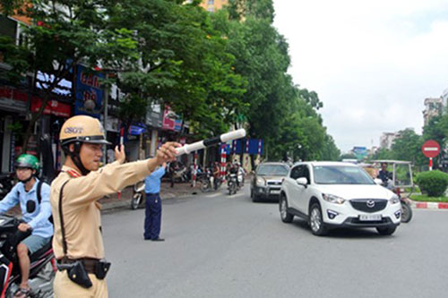 Phân luồng giao thông trong lễ tang nguyên Chủ tịch nước Lê Đức Anh