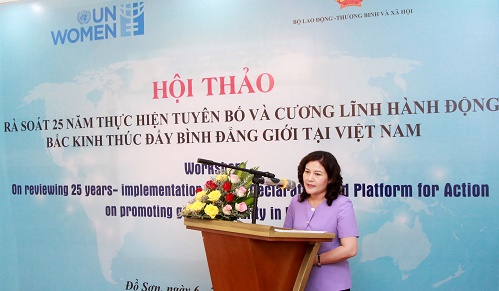 Việt Nam còn gặp thách thức trong thực hiện bình đẳng giới