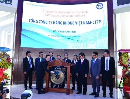 Cổ phiếu Vietnam Airlines chính thức giao dịch trên sàn HOSE