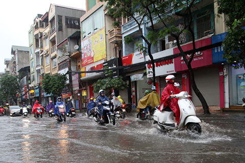 Thời tiết ngày 10/5: Nhiều khu vực trên cả nước có mưa và dông