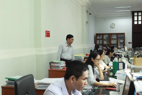 Kho bạc TP. Hồ Chí Minh thi nghiệp vụ chào mừng ngày truyền thống