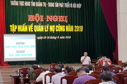 Quảng Trị: Tập huấn về quản lý nợ công năm 2019