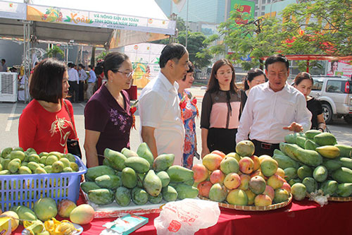 Tuần lễ Xoài và nông sản an toàn tỉnh Sơn La năm 2019