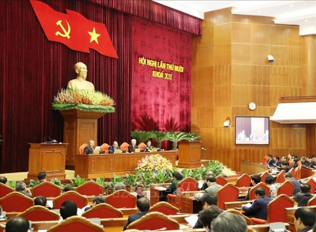 Thông báo Hội nghị lần thứ 10 Ban Chấp hành Trung ương Đảng khóa XII