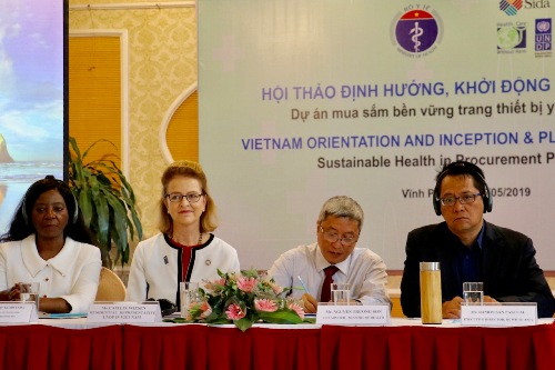 UNDP: Khởi động dự án mua sắm thuốc và trang thiết bị y tế tại Việt Nam