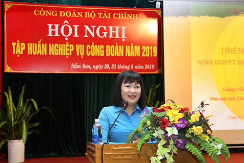 tập huấn nghiệp công đoàn năm 2019