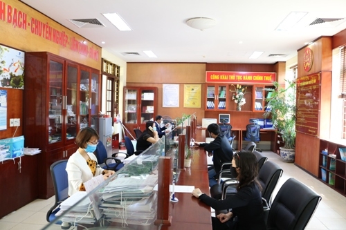 lao cai 100 doanh nghiep duoc cap ma so thue thuc hien khai thue qua mang
