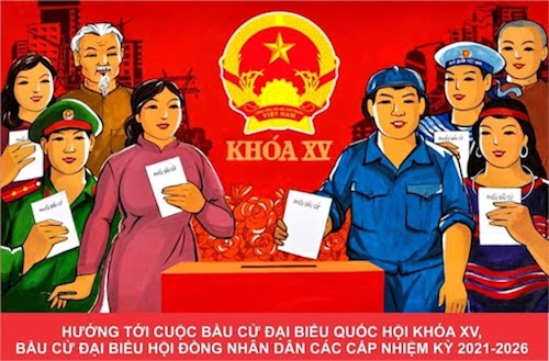 Người tham gia công tác bầu cử phải khai báo y tế, giãn cách 2 mét