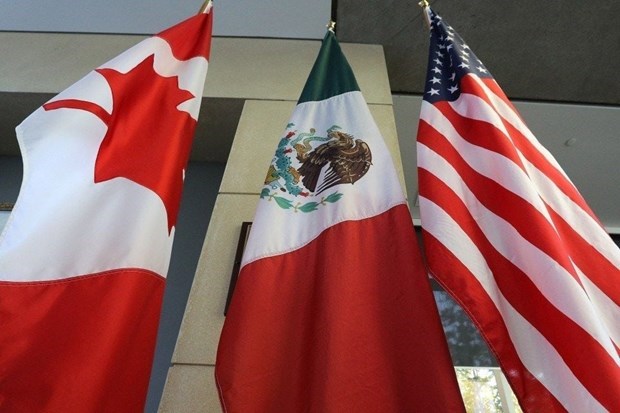Quốc kỳ của Mỹ, Mexico và Canada