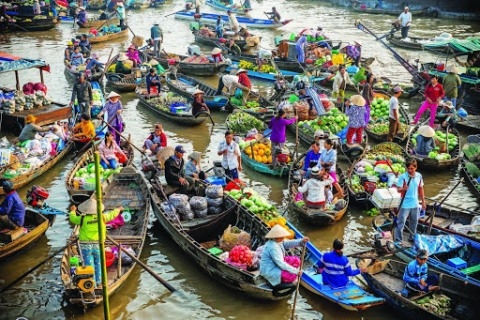 Cần Thơ: Doanh thu thương mại, dịch vụ tăng ổn định