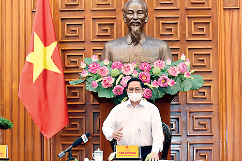 Thủ tướng Phạm Minh Chính chỉ đạo thực hiện nghiêm túc các biện pháp phòng, chống dịch